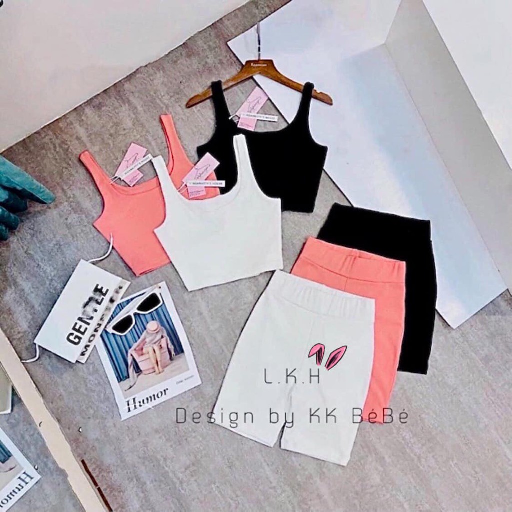 Bộ ba lỗ quần ôm BG