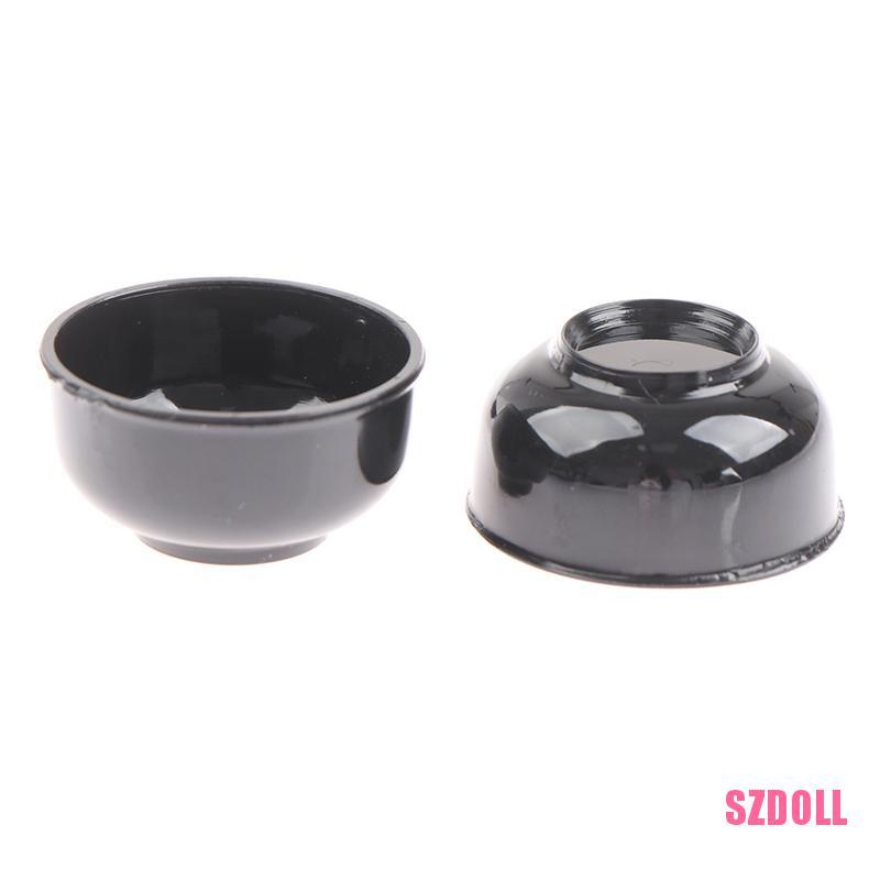 Set 10 Bát Tròn Mini Tỉ Lệ 1/12 Cho Nhà Búp Bê