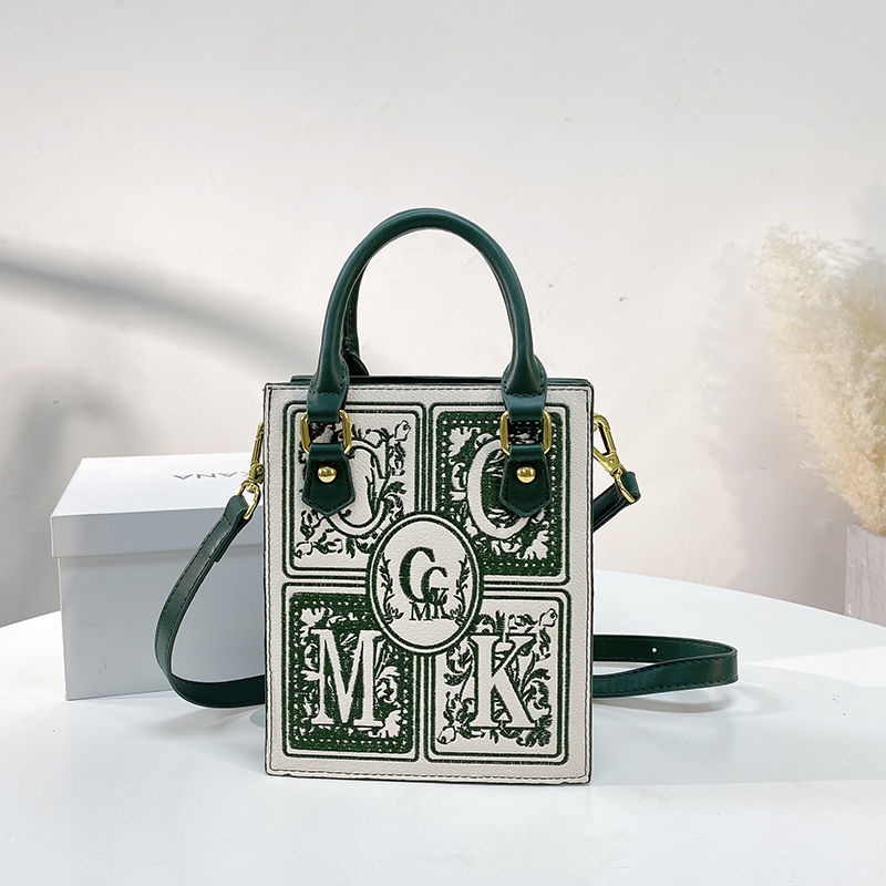 Túi Xách Tay Thêu Trang Trí Phong Cách Retro Cao Cấp Thời Trang 2022 Dành Cho Nữ