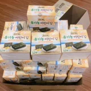 Rong biển ăn liền hữu cơ tách muối Alvins Hàn Quốc