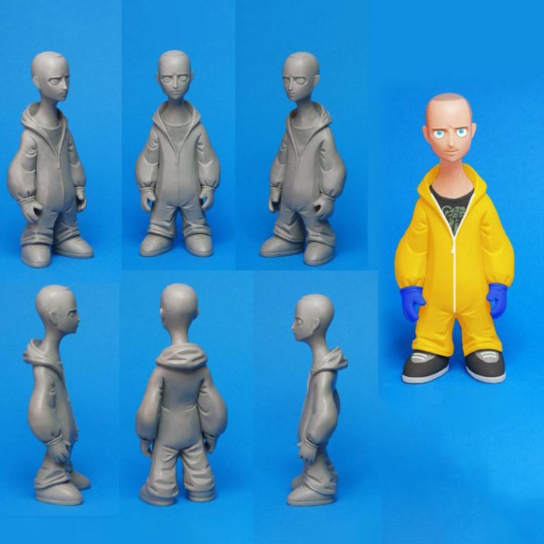 Mô Hình  Breaking Bad Bằng Chất Liệu Nhựa Resin - Cao 10 cm