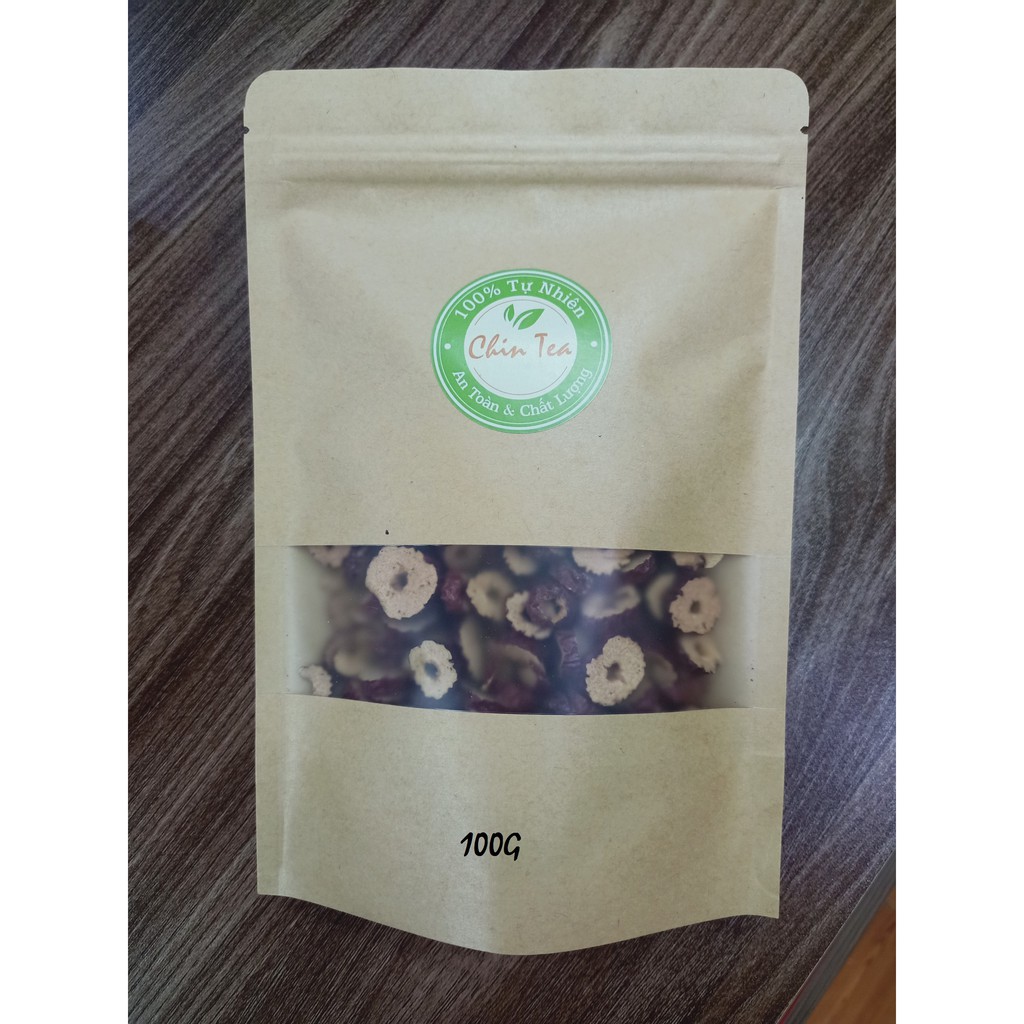 Chin tea - GIÁ SỈ - 1KG TÁO ĐỎ CẮT LÁT KHÔ - ĐỀU - ĐẸP