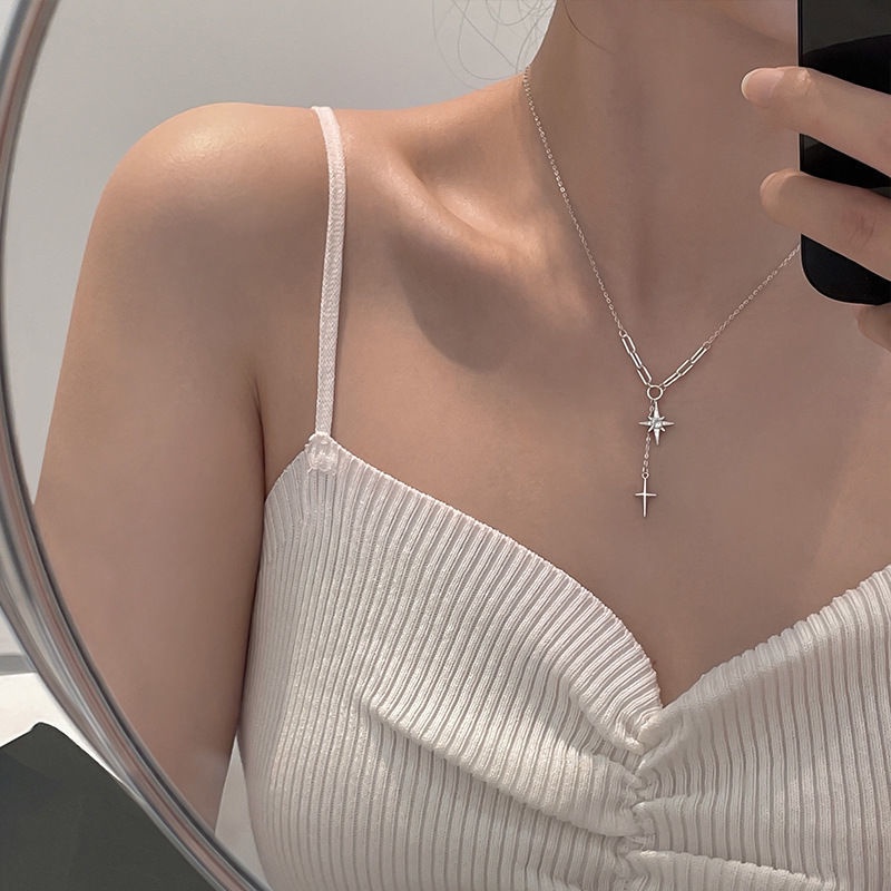Vòng cổ Thời Trang Bằng Hợp Kim Mặt Hình Ngôi Sao Đầy Độc Đáo