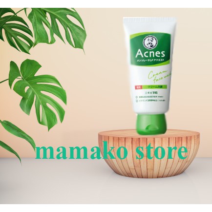 Sữa rửa mặt hàng Nhật /Acnes Rohto dạng bọt mịn ngừa mụn 130ml dang chai/da thường,da mụn