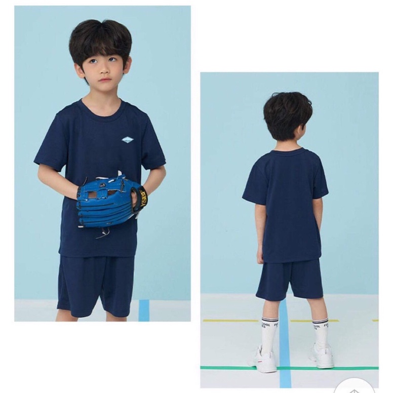 Bộ thể thao cotton style Hàn Quốc bé trai bé gái