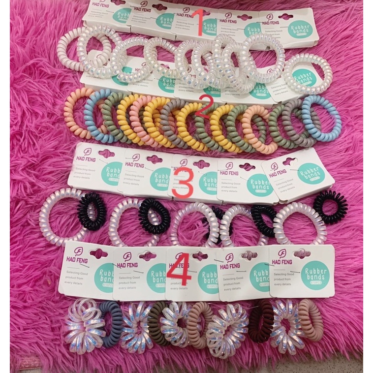 Dây buộc trắng bóng 5,5cm