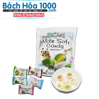 Kẹo dẻo trái cây Milk Soft Candy Thái Lan Bịch 320g