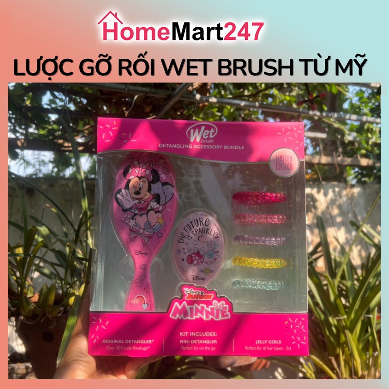 LƯỢC GỠ RỐI WET BRUSH PHIÊN BẢN DISNEY FROZEN PRINCESS CHÍNH HÃNG MỸ, QUÀ TẶNG SINH NHẬT BÉ GÁI