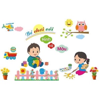 Tranh góc decal  ( Tranh chuẩn màu và chất lượng )