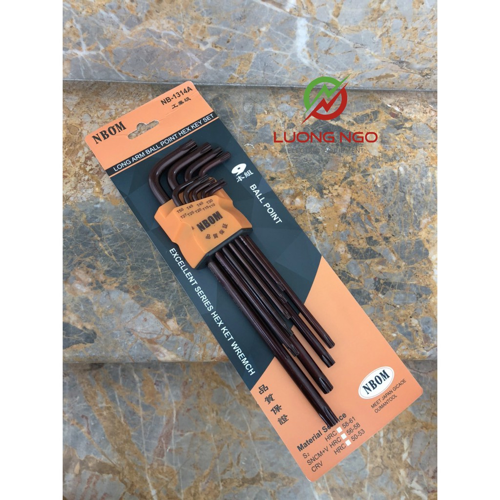 Bộ lục giác KAPASI 9 cây hàng xịn nhật bản chính hãng