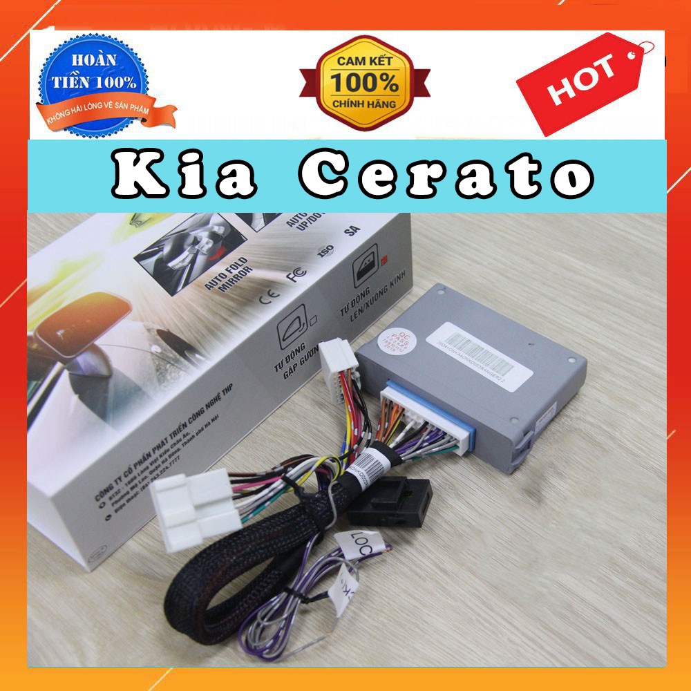 Bộ lên xuống kính tự động Kia Cerato 2019 2020-2021 hàng cắm giắc - Bảo hành 12 tháng