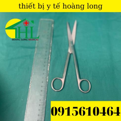 Kéo Y Tế Cong Nhọn 2 Đầu 20cm - Pakistan