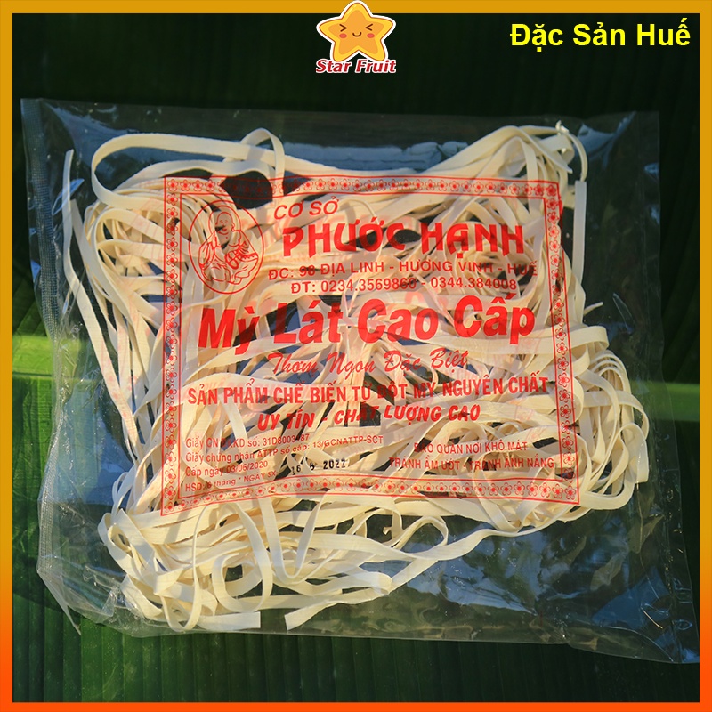 MỲ LÁT CAO CẤP_ Đặc sản Huế, (Bột mỳ nguyên chất) gói 200gram