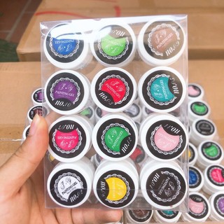 Sét gel vẽ 12 màu đặc nét
