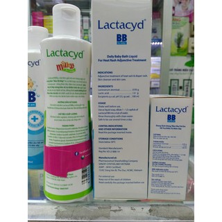 SỮA TẮM GỘI LACTACYD BB 250ML GIÁ SỈ