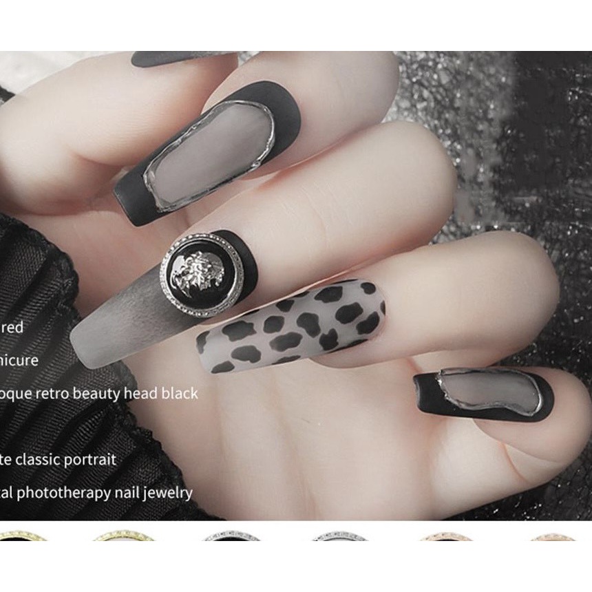 Set 5 charm cô gái bạc