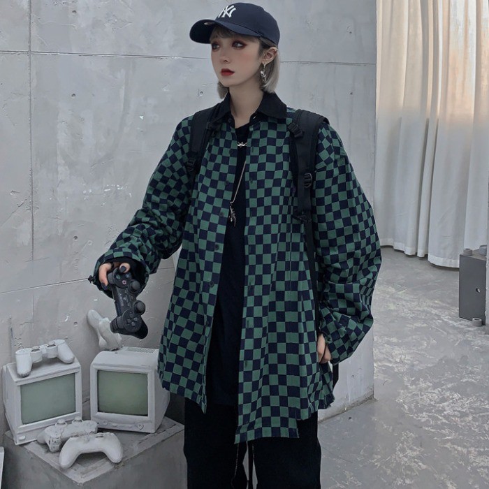 [Mã WASTMAY giảm 15% tối đa 30K đơn 150K] Áo Khoác Kaki In Ô Vuông Có Ảnh Thật Tự Chụp + Đánh Giá X.Store | BigBuy360 - bigbuy360.vn