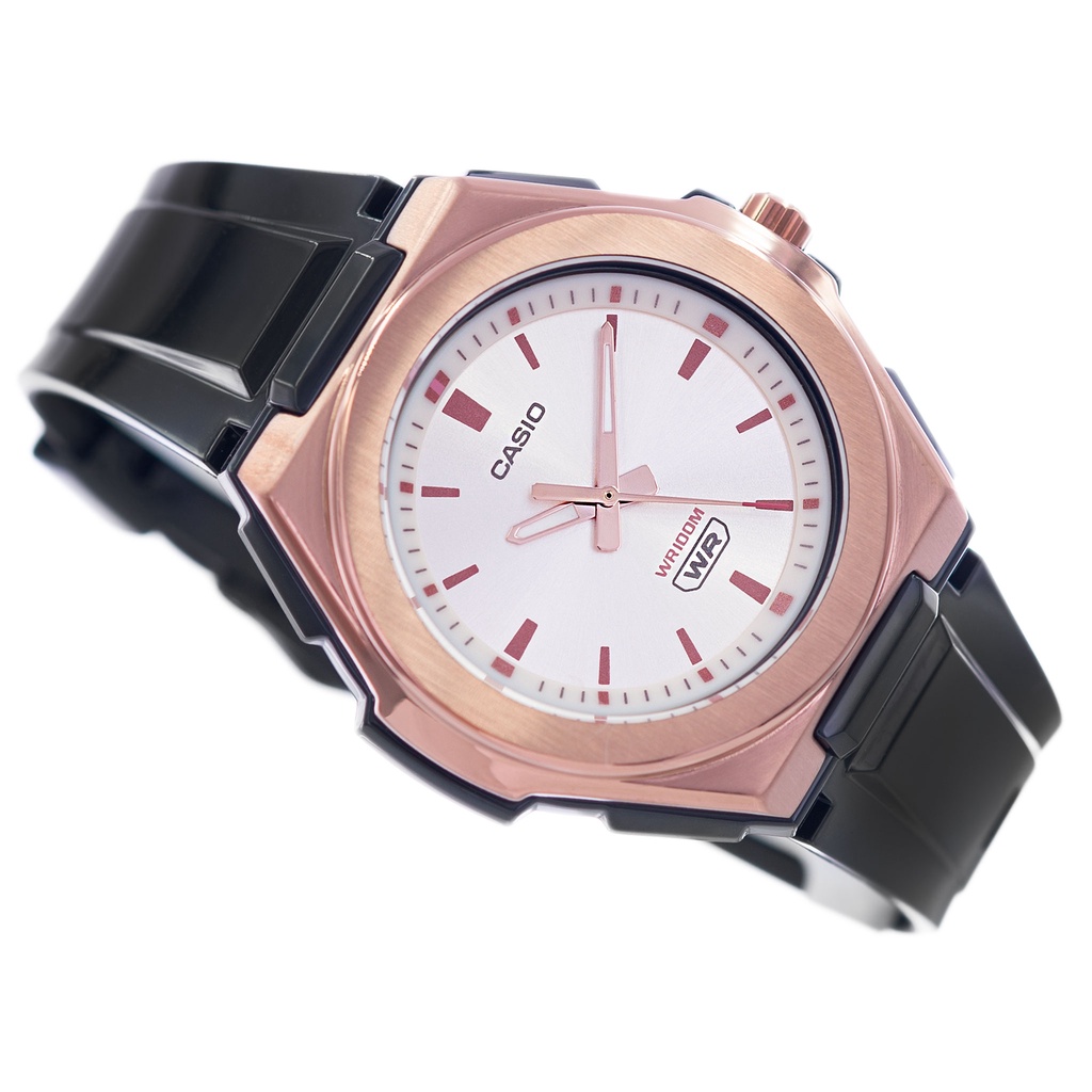 Đồng hồ nữ dây nhựa Casio chính hãng Anh Khuê LWA-300HRG-5EVDF (42mm)