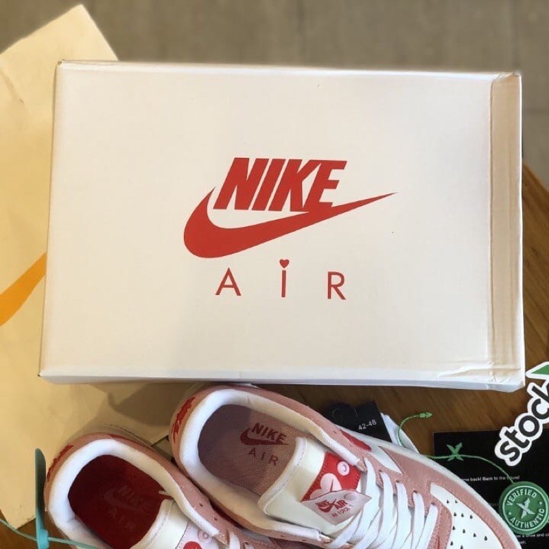 [ Free Ship ] Giày AF1 valentine Hồng 2021 [ air force 1 ] [ Giày thể thao ]