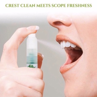 Set chai Xịt thơm miệng Crest của Mỹ