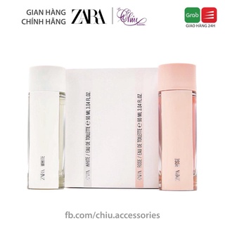 NƯỚC HOA ZARA WHITE EDT/ ROSE EDT (chiết 10ml)