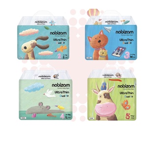 Combo 4 bịch tã bỉm Dán/Quần Nabizam nội địa Hàn đủ size từ 4-20KG