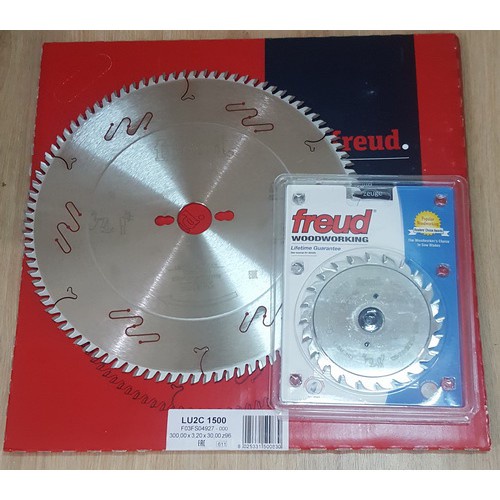 BỘ  2 LƯỠI CƯA FREUD 300* 96T Chống ổn và  bộ lưỡi mồi 120* 24T