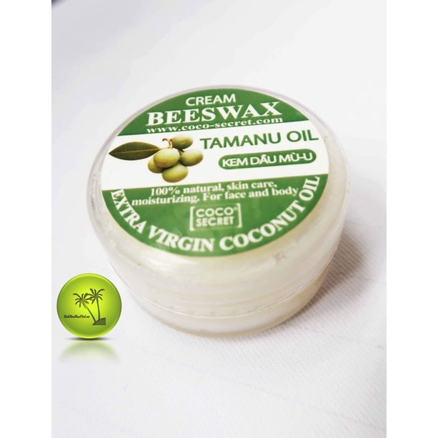 Kem Dưỡng ẩm Ban Đêm Mù-U Dầu Dừa Sáp Ong Vitamin E 20g