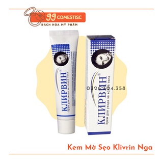 [CHÍNH HÃNG 100%] Kem mờ sẹo Nga klirvin 25mg - 1 tuýp kem nhỏ nhưng lại vô cùng hiệu quả với các vấn đề về da
