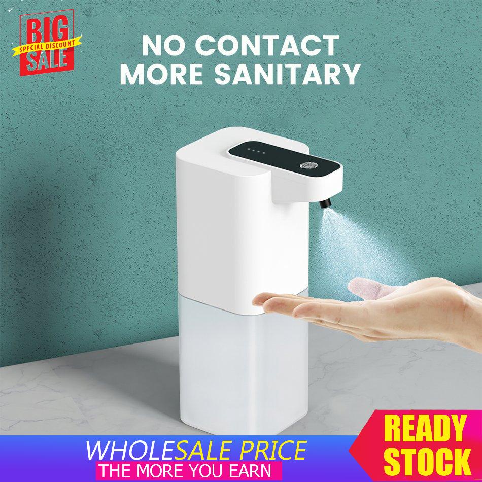 máy rửa tay tự động 400ml Máy tạo xà bông cảm biến hồng ngoại bình xịt xà phòng/ Thông Minh Bảo Vệ Sức Khoẻ/Bình xịt cồn hình dạng