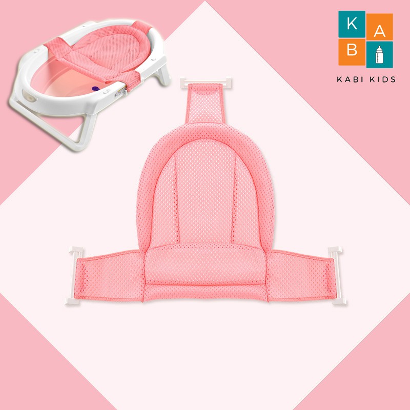 Lưới tắm sơ sinh cho bé, phao lưới tắm cho trẻ 3D với 3 khóa giữ an toàn, siêu nhẹ và chắc chắn