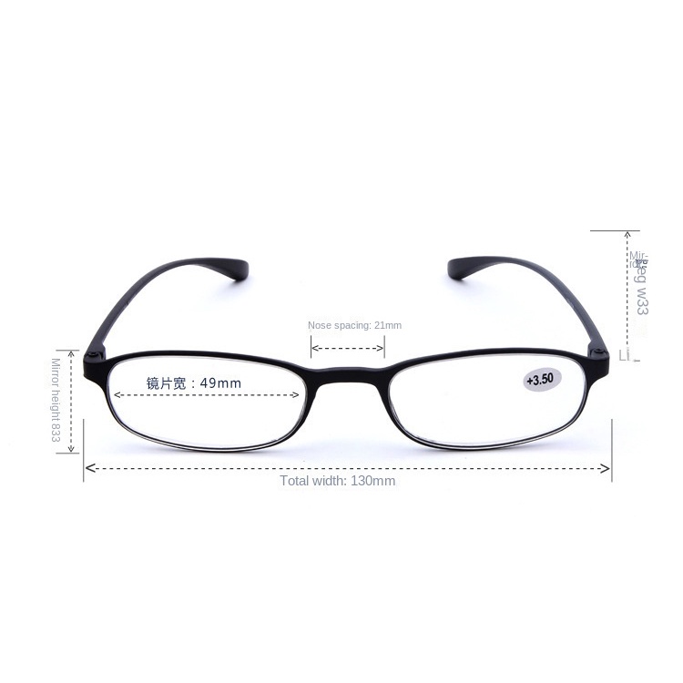 【+100°~+400°Kính Đọc Sách Chống Ánh Sáng Xanh HD Thoải Mái Chống Mệt Mỏi Cho Nam Và Nữ