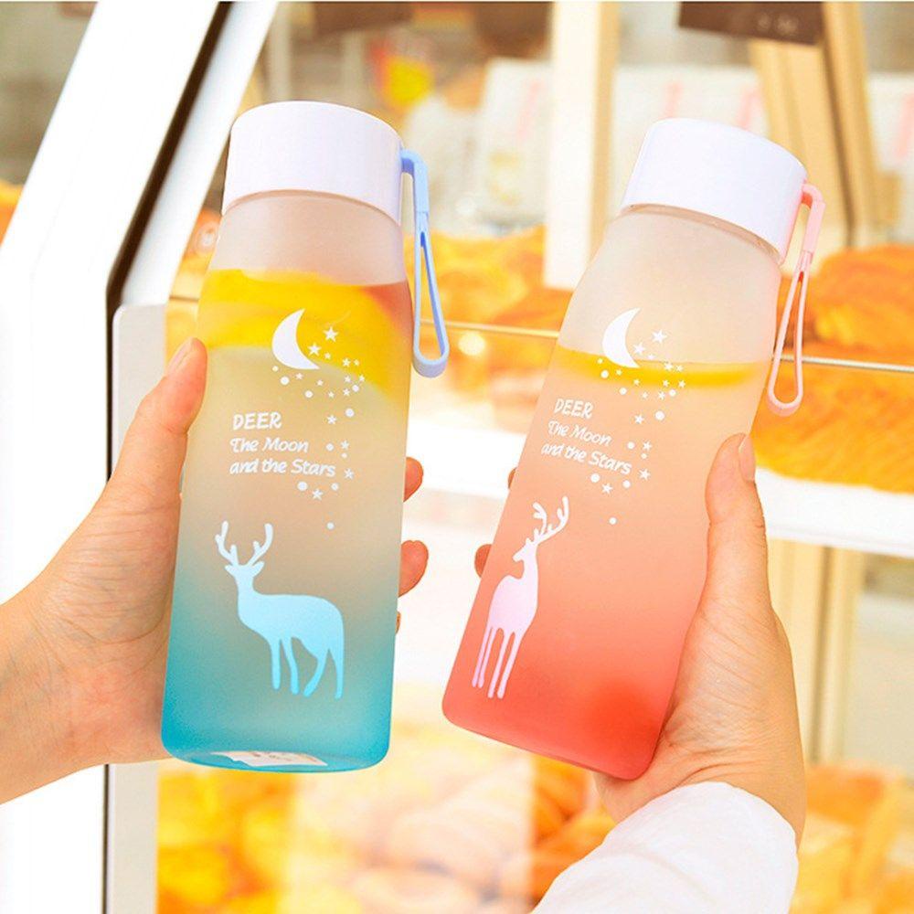 GOGOUP Bình Nước Thể Thao 560ml Bằng Nhựa Chống Rò Rỉ Tiện Dụng