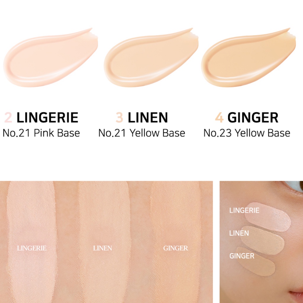 Phấn Nước Clio Veganwear SPF45 PA++ [ Kèm Lõi Refill ] 15G