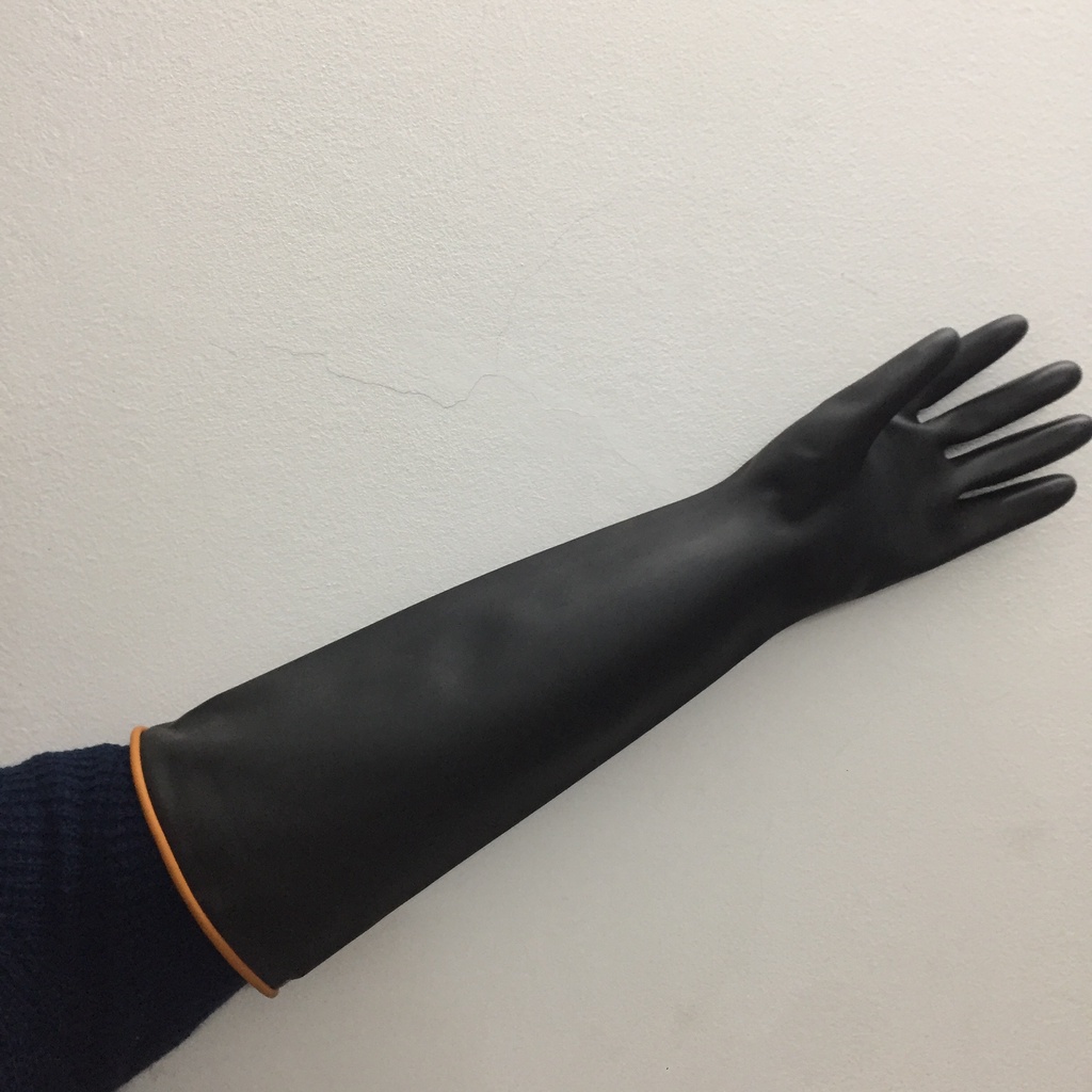 Găng tay chống axit mạnh, dài 54cm