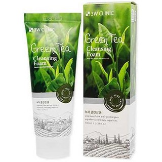 Sữa rửa mặt trà xanh 3W Clinic Green Tea Cleasing Foam 100ml