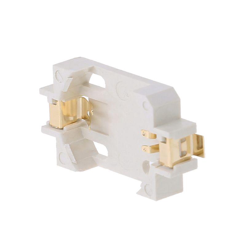 Đế pin cúc CR2032 chân dán trắng