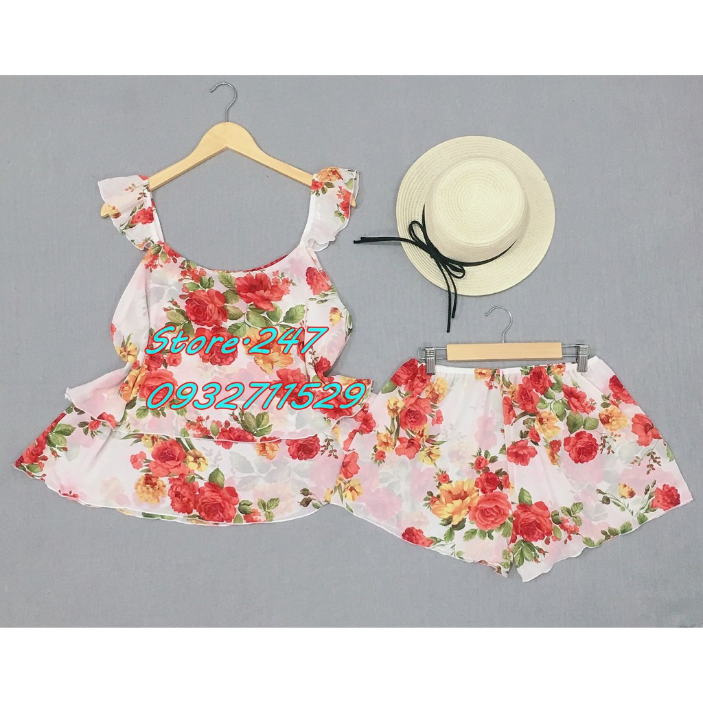 [65kg - 90kg] BIGSIZE VOAN HOA 2 TẤNG KHÔNG MÚT, ĐỒ MẶC NGỦ MẶC NHÀ ĐỀU ĐẸP, HÀNG XƯỞNG NHÀ MAY | BigBuy360 - bigbuy360.vn