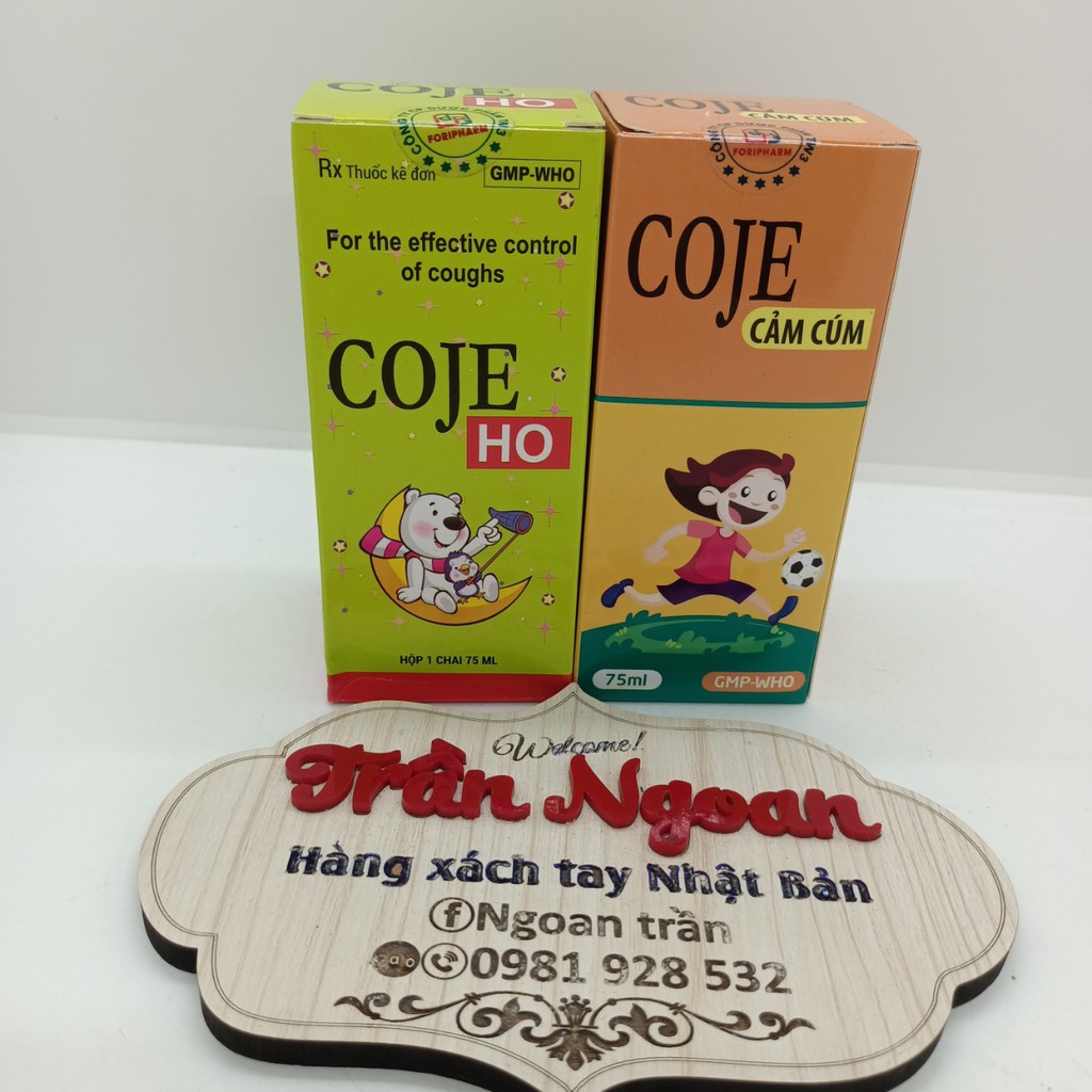 SIRO COJE HO/ COJE CẢM LỌ 75ML