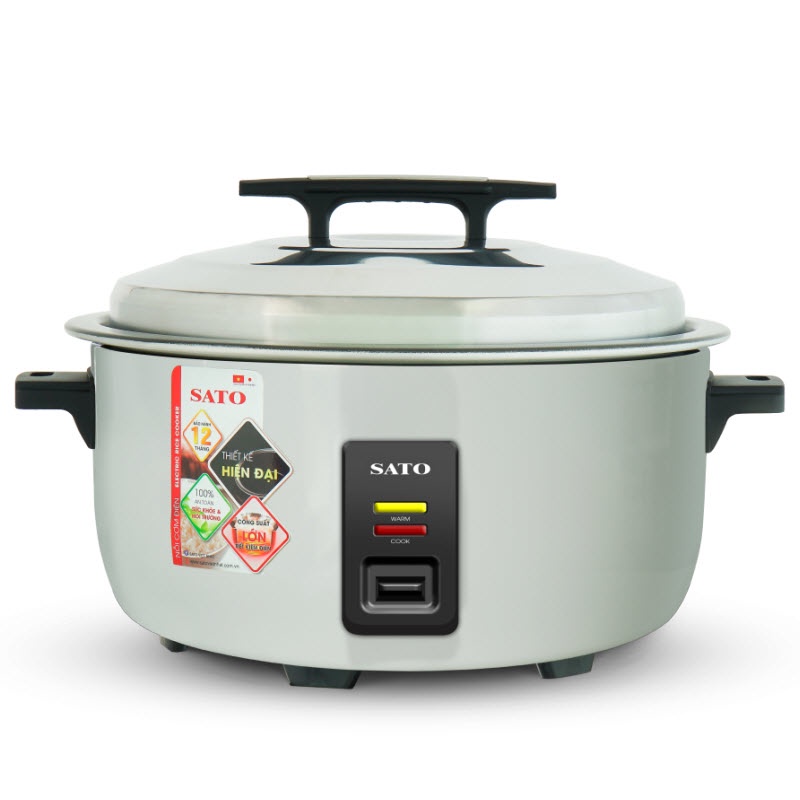 Nồi cơm điện công nghiệp SATO Q12 (T) 12 Lít công nghệ Nhật Bản