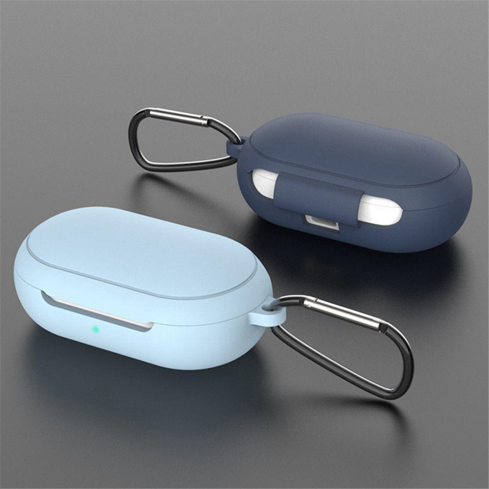 MYRONGVN Vỏ Bảo Vệ Hộp Sạc Tai Nghe Samsung Galaxy Buds Plus Bằng Silicon Mềm