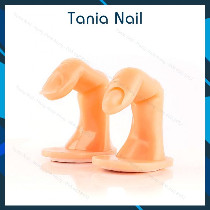 Ngón Tay Giả Học Nail Ngón Có Khóe Móng Nhọn
