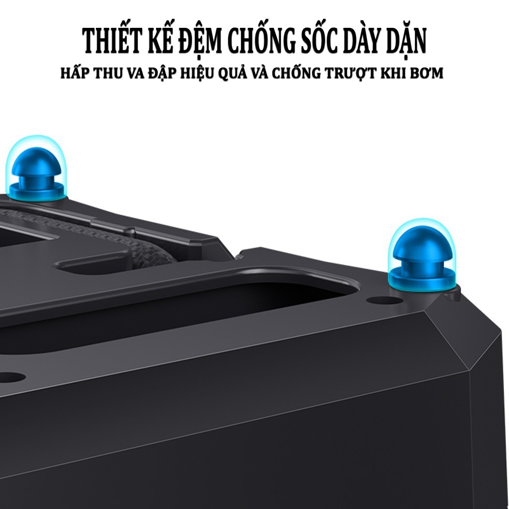 Bơm Lốp Ô Tô Điện Tử AIKESI Tự Ngắt - Kèm Đèn Pin Siêu Sáng | BigBuy360 - bigbuy360.vn