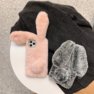 Ốp Điện Thoại Mềm Hình Tai Thỏ Dài Dễ Thương Cho Vivo X50 X50 Pro Y50/30/19 V17 Pro V17/1 Pro S1 Z1 Pro Y17/15/12/11/15 Pro V11/11 Pro V11i