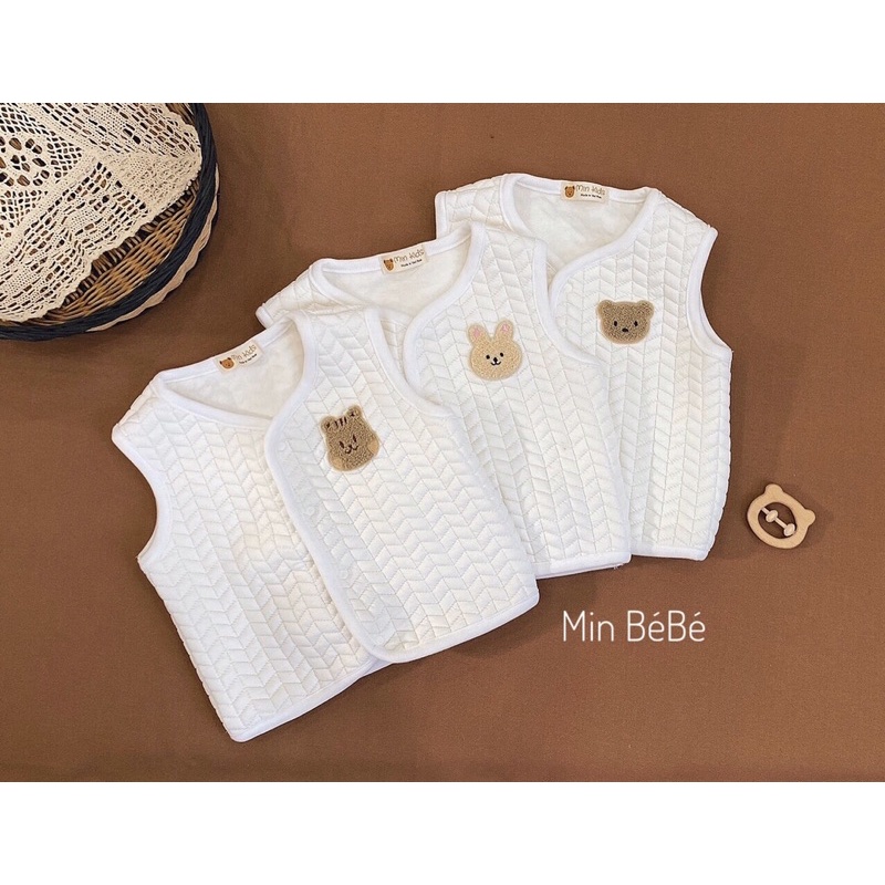 Áo ghi lê trần bông mềm mại cho bé