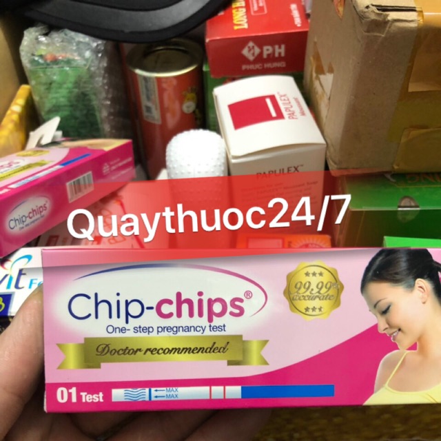 QUE THỬ THAI CHIP-CHIPS (1 que)