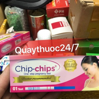 Que thử thai chip-chips