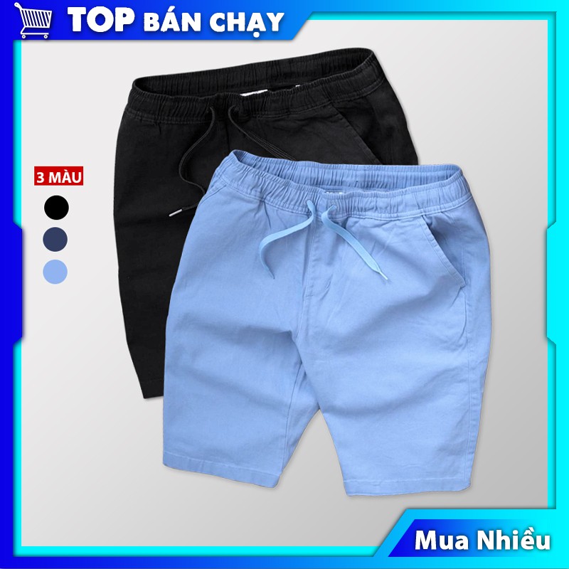 Quần short nam kaki 💥FREESHIP💥 Quần đùi nam mã TT11-Q thể thao dáng lửng tập gym co giãn có chun mùa hè | BigBuy360 - bigbuy360.vn