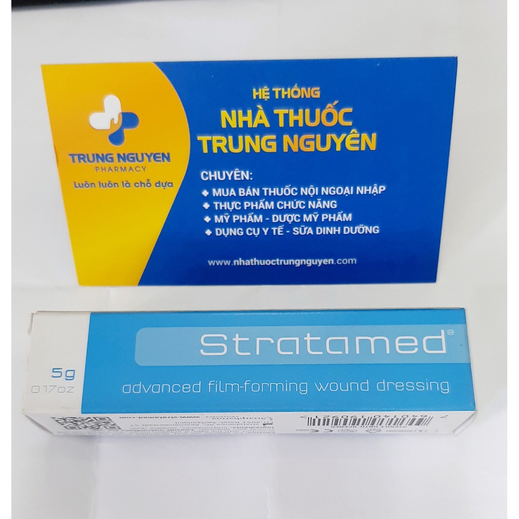 Stratamed – Gel hỗ trợ cải thiện sẹo (Tuýp 5g)