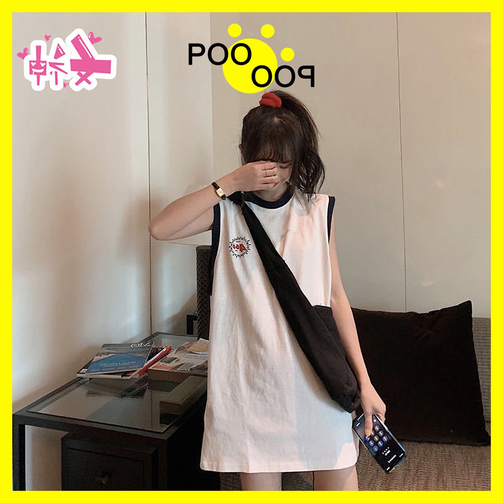 Áo Tanktop Unisex Bóng Rổ Sát Nách Phong Cách Cá TÍnh PooPoo Store